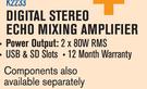 Dixon Digital Stereo Echo Mixing Amplifier K2223