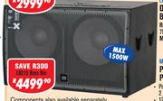 DXN Pro Dual 15" Bass Bin Speaker LB215