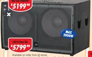 DXN Pro Dual 18" Bass Bin Speaker LB218