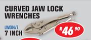 Beyer 7 Inch Curved Jaw Lock Wrenches LW004/7