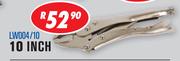 Beyer 10 Inch Curved Jaw Lock Wrenches LW004/10