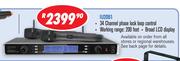 Dixon 2 Channel UHF Wireless Microphone Sets IU2061