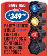 Party Lights 3 Bulb QL98-3A