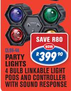 Party Lights 3 Bulb QL98-4A
