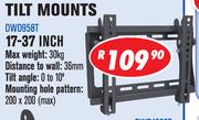 Tilt 17-37" Wall Mount DWD958T