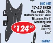 Tilt 17-42" Wall Mount DWD1063T