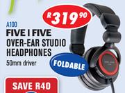 Five I Five Over-Ear Studio Headphones A100