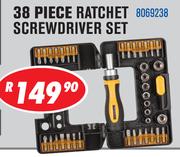 Dixon 38 Piece Ratchet Screwdriver Set