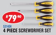 Dixon 4 Piece Screwdriver Set