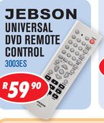 Jebson Universal DVD Remote Control 3003ES