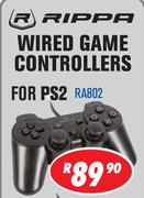 Rippa Wired Game Controller For PS2 RA802