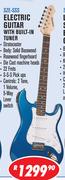 Sanchez Electric Guitar With Built-In Tuner SZE-SSS