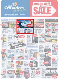 Cash Crusaders : Brand New And On Sale (12 May - 4 June 2017), page 1