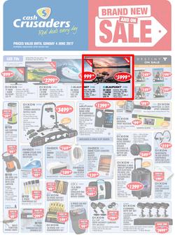 Cash Crusaders : Brand New And On Sale (12 May - 4 June 2017), page 1