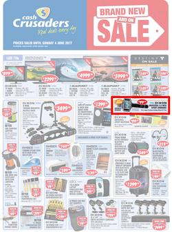 Cash Crusaders : Brand New And On Sale (12 May - 4 June 2017), page 1