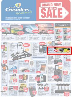 Cash Crusaders : Brand New And On Sale (12 May - 4 June 2017), page 1