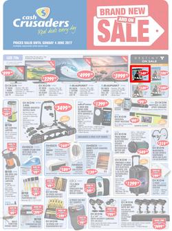 Cash Crusaders : Brand New And On Sale (12 May - 4 June 2017), page 1