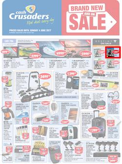 Cash Crusaders : Brand New And On Sale (12 May - 4 June 2017), page 1