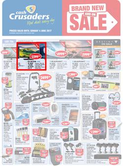 Cash Crusaders : Brand New And On Sale (12 May - 4 June 2017), page 1
