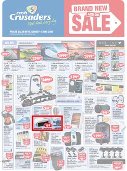 Cash Crusaders : Brand New And On Sale (12 May - 4 June 2017), page 1