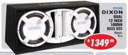 Dixon Dual 12 Inch 1000W Bass Box 