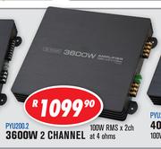 Dixon 3600W 2 Channel Car Amplifiers