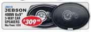 Jebson 400W 6x9" 3 Way car Speakers