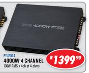 Dixon 4000W 4 Channel Car Amplifiers