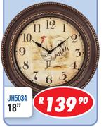 Wall Clocks 18" JH5034