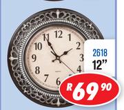 Wall Clocks 12" 2618