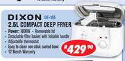 Dixon 2.5Ltr Compact Deep Fryer DF-165