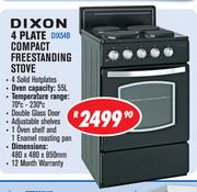 Dixon 4 Plate Compact Freestanding Stove DIX548