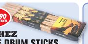 Sanchez Maple Drum Sticks 2B Size 6 Pairs VG-2B-Each