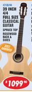 Sanchez 39 Inch 4/4 Full Size Classical Guitar IC130/44