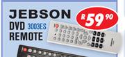 Jebson Universal DVD Remote Controls