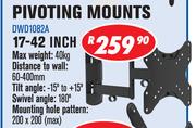 Pivoting Mounts 17-42 Inch TV Wall Bracket