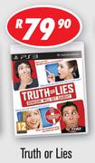 PS3 Truth Or Lies