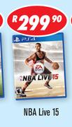 PS4 NBA Live 15