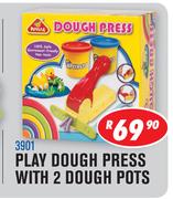 Play Dough Press With 2 Dough Pots 3901