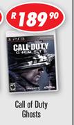 PS3 Call Of Duty Ghosts