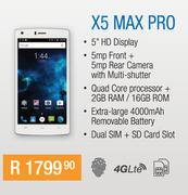 X5 Max Pro Smartphone 