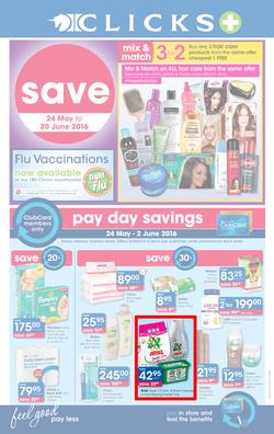 Clicks : Save (24 May - 20 Jun 2016), page 1