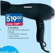 Toni&Guy 2100 Watt Salon Professional Hairdryer