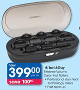 Toni&Guy Extreme Volume Salon Hot Rollers-Per Set