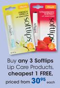 Softlips Lip Care Products-Each