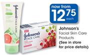 Johnson's Facial Skin Care Product-Each