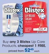 Blistex Lip Care Products-Each