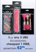 UBU Accessories-Per Pack