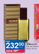 Quorum Eau De Toilette Spray-100ml Each