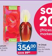 Chloe Narcisse Eau De Toilette-100ml Each